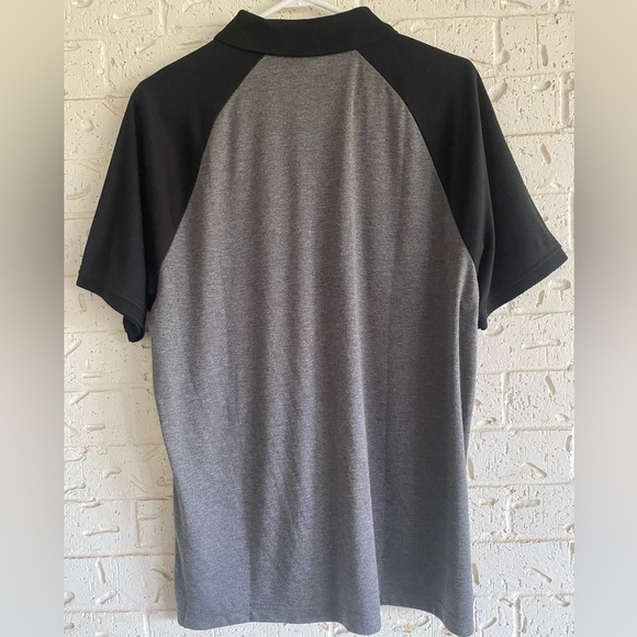 Alfani Men's Polo Shirt in Black and Gray Size Large - Picture 5 of 5
